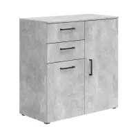 Cómoda MultiDo 80 cm con 2 puertas y 2 cajones atelier claro