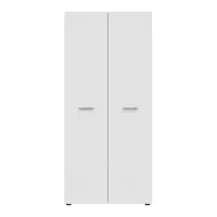 Armario de dos puertas Neno 81 cm blanco