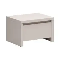 Mesita de noche Kaspian 51 cm con cajón cachemira