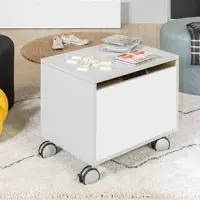 Cajonera Nandu 50 cm con compartimento gris claro