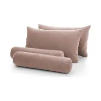Juego de almohadas para cama Reve rosa
