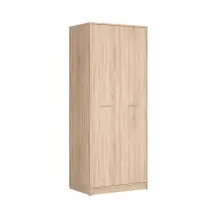 Armario de dos puertas Nepo Plus 80 cm roble sonoma