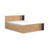 Cama Vabres 160x200 roble artisan lamas