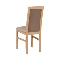 Стул мягкий Como коричневый