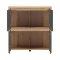 Mueble Larios 105 cm de cuatro puertas roble artisan/matera