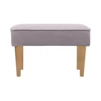 Puf Milo de terciopelo morado