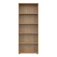 Estantería Space Office 80 cm con 4 estantes roble artisan