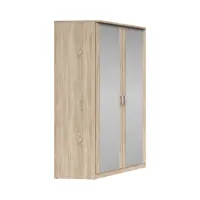 Armario de esquina Brando 117x117 cm roble sonoma