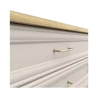 Cómoda Anga 94 cm con cajones cachemira/roble mauvella