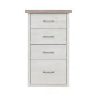 Cómoda Luca Baby 60 cm con 4 cajones alerce sibiu claro