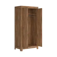 Armario de dos puertas Gent 98 cm roble stirling