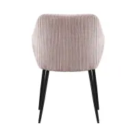 Silla tapizada Jessy rosa