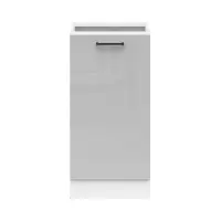 Mueble de cocina bajo Junona Line 50 cm derecho gris claro brillo