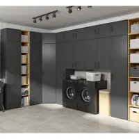 Armario MultiDo 45 cm de una puerta atelier claro