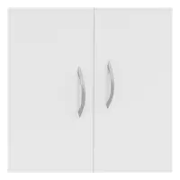 Armario de dos puertas Casao 91 cm con cajones blanco