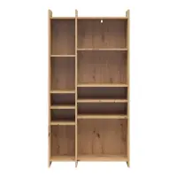 Estantería Benny 80 cm 8 estantes roble artisan