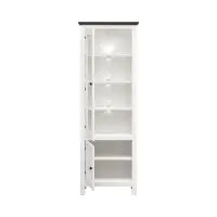 Vitrina Hesen 71 cm con 2 puertas alerce sibiu claro
