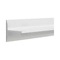 Estante de pared Azteca Trio 105 cm blanco brillo