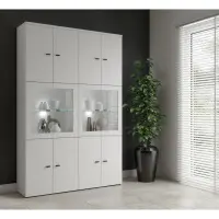 Armario System 64 con 2 puertas blanco