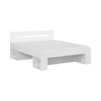 Кровать Nepo Plus 160x200 белая