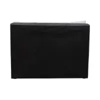 Sofá cama Rico con contenedor y respaldo ajustable gris