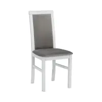 Silla tapizada Como gris