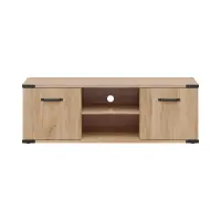 Mueble RTV Lara 150 cm con 2 puertas y estante fresno belarus