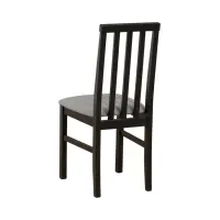 Krzesło tapicerowane Ramen szare