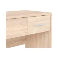 Tocador Nepo Plus 80 cm con cajón, compartimento y espejo roble sonoma