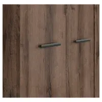 Armario de dos puertas Balin 98 cm roble monastery