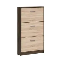 Zapatero Nepo Plus 70 cm con 3 puertas roble noble/roble sonoma