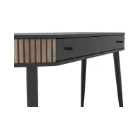 Tocador Capri 120 cm con cajón negro/roble flagstaff oscuro
