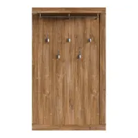 Perchero de pared para el recibidor Gent roble sonoma