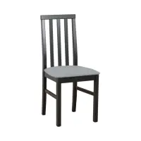 Silla tapizada Ramen gris