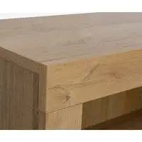 Armario colgante Balder 120 cm abierto roble riviera