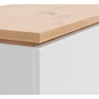 Armario Yamael 100 cm con 4 puertas blanco