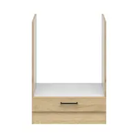 Armario de cocina para horno encastrable Junona Line 60 cm roble bernstein