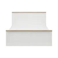 Cama Loksa A 160x200 pino andersen blanco