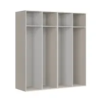 Armario de cuatro puertas Flex 200 cm cachemira