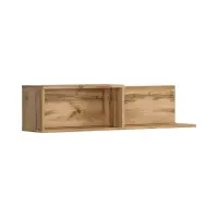 Estante de pared Nuis 103 cm roble wotan