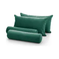 Juego de almohadas de cama Joy verdes