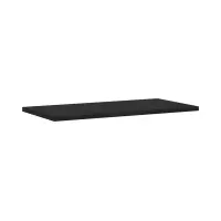 Encimera de cocina Sara Line 120 cm pizarra metálica negro y dorado