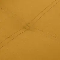 Sofá cama de dos plazas Bunio III con arcón amarillo