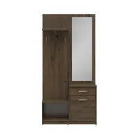 Conjunto de recibidor Nepo Plus 90 cm roble noble