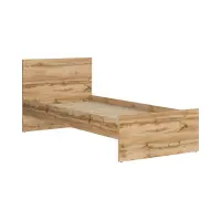 Cama Nuis 90x200 roble wotan