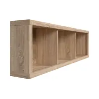 Armario colgante Kaspian 143 cm abierto roble sonoma