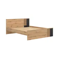 Cama Vabres 160x200 roble artisan lamas