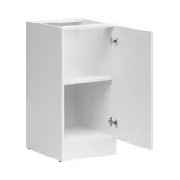 Base kitchen cabinet Junona Line 40 cm right chalk gloss