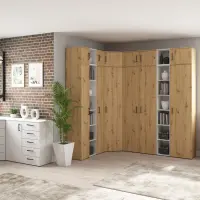 Armario MultiDo 45 cm de una puerta atelier claro