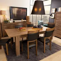 Mesa extensible Gent 160/200/240x90 roble stirling